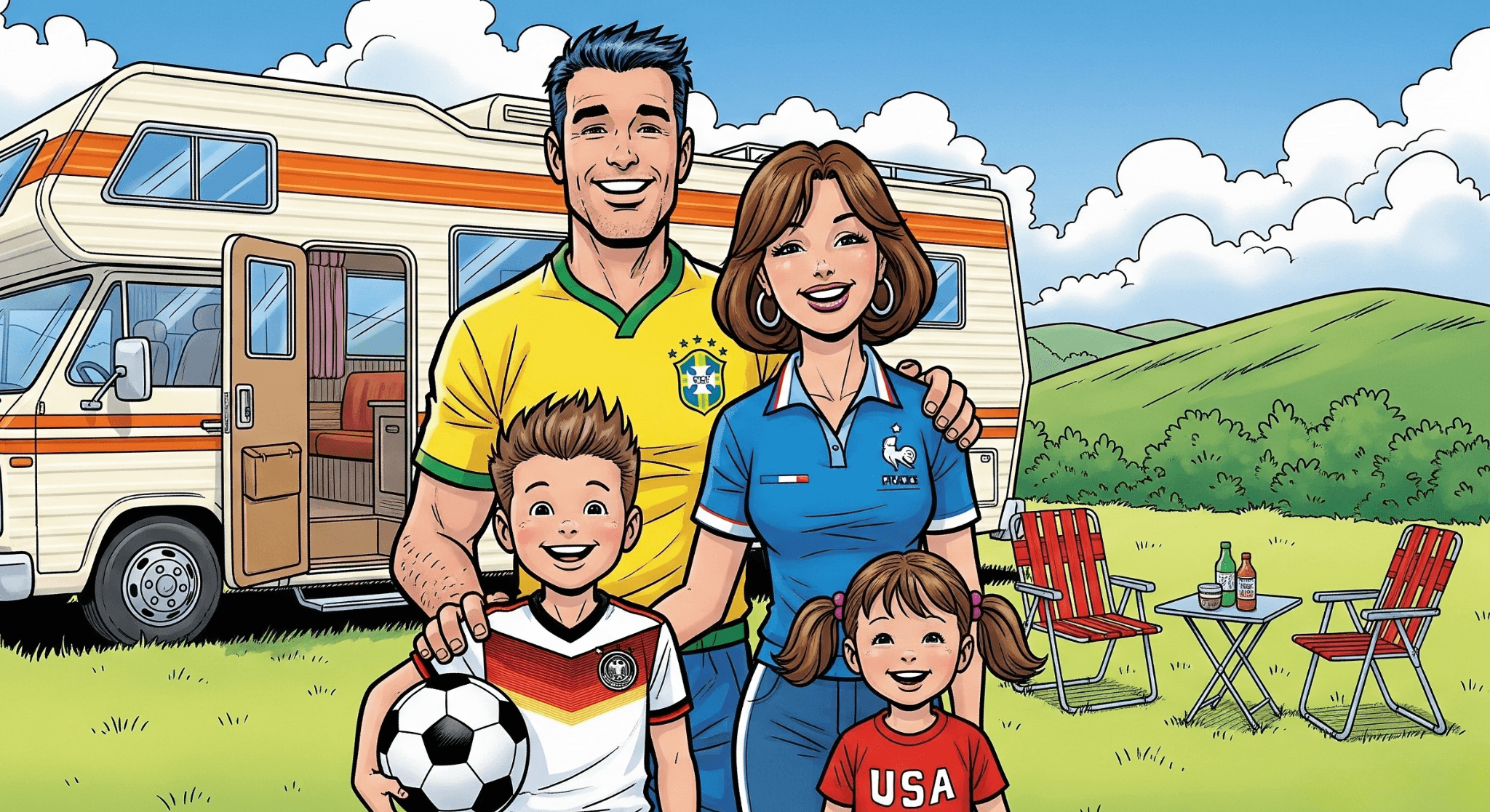 Family on Tour: Tips for RVing with Kids During the 2026 Summer of Soccer